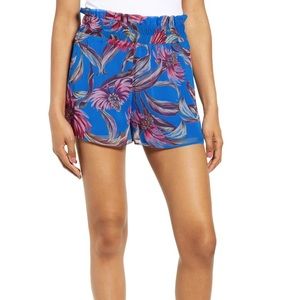 Nordstrom Leith blue diver island breezy shorts